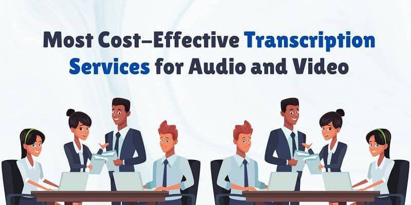 Transcription Services for Audio and Video